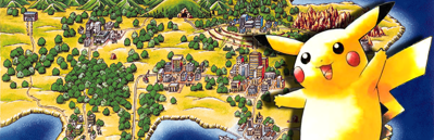Pokémon Yellow Version Recompiled - Fanart - Background (null) - 1920x620