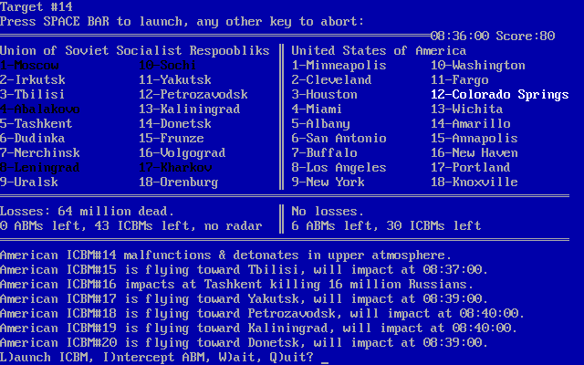 Illustration of Global Thermonuclear War