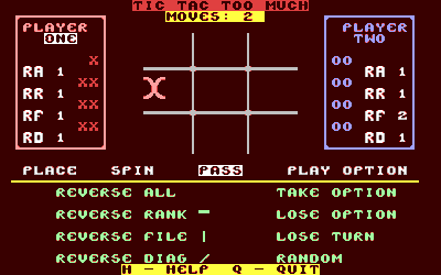Tic Tac Too Much - Screenshot - Gameplay (North America) - 320x200