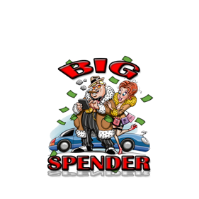 Big Spender Pinball - Clear Logo (World) - 600x600