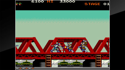 Arcade Archives Rush'n Attack - Screenshot - Gameplay (null) - 1280x720