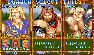 Knights of the Round - Screenshot - Game Select (null) - 384x224