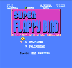 Super Flappy Bird - Screenshot - Game Title (null) - 256x240