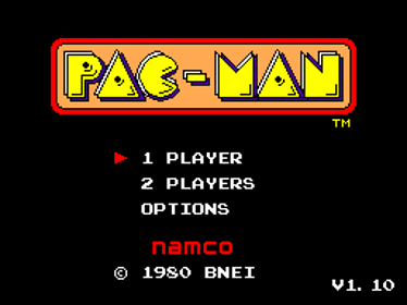 Pac-Man - Screenshot - Game Title (null) - 256x192