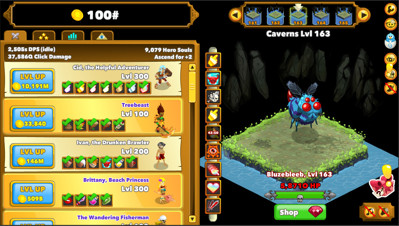 Clicker Heroes - Screenshot - Gameplay (null) - 1139x645