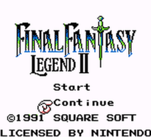 SaGa 2: A Haniwa's Contingency - Screenshot - Game Title (World) - 266x240