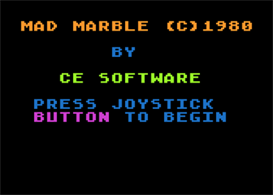 Mad Marble - Screenshot - Game Title (null) - 336x240