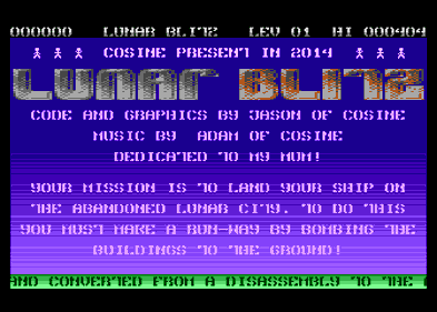 Lunar Blitz - Screenshot - Game Title (United Kingdom) - 336x240