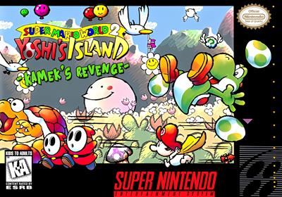 Yoshi's Island: Kamek's Revenge - Box - Front (North America) - 2100x1474