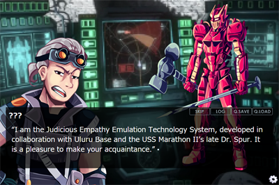 Mech_Romancer: A Transhumanist Robot Dating Simulator - Screenshot - Gameplay (World) - 960x640