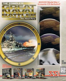 The Complete Great Naval Battles: The Final Fury - Box - Front (North America) - 660x800