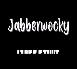 Jabberwocky - Screenshot - Game Title (World) - 160x144