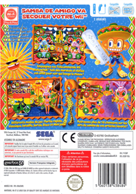 Samba de Amigo - Box - Back (France) - 480x679