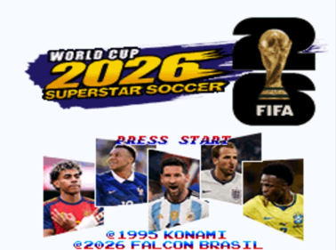 World Cup 2026 International Superstar Soccer Deluxe - Screenshot - Game Title (Europe) - 640x475