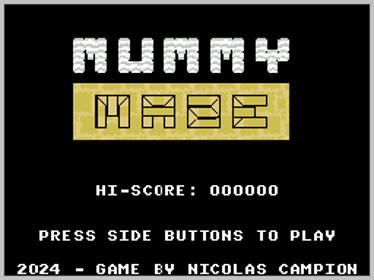 Mummy Maze - Screenshot - Game Title (World) - 256x192