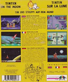 Tintin on the Moon  - Box - Back (Europe) - 878x1060