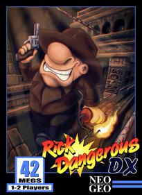 Rick Dangerous DX - Fanart - Box - Front (World) - 788x1080