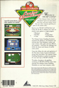 Trump Castle: The Ultimate Casino Gambling Simulation - Box - Back (North America) - 544x800