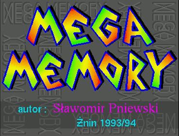 Mega Memory - Screenshot - Game Title (null) - 669x509