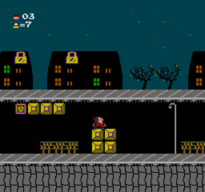 Hobo Albo's Halloween Adventure - Screenshot - Gameplay (World) - 256x240