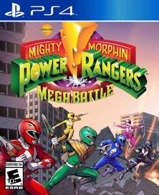 Saban's Mighty Morphin Power Rangers: Mega Battle - Fanart - Box - Front (null) - 805x986