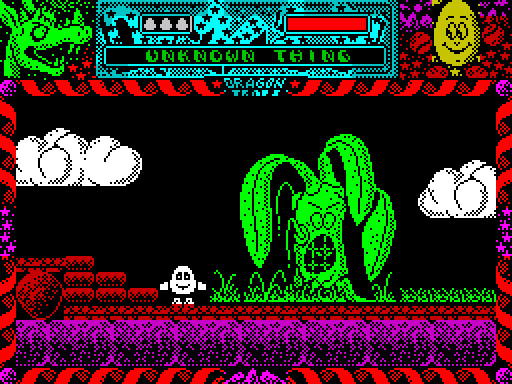 Illustration of Dizzy: The Dragon Traps