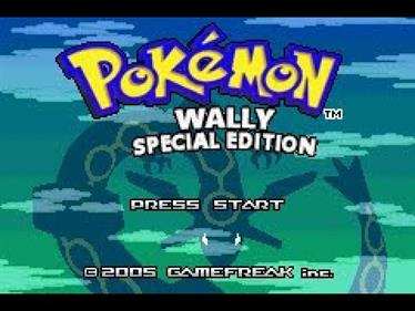 Pokémon Emerald: Wally Version - Screenshot - Game Title (null) - 480x360