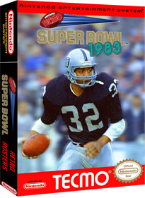 Tecmo Super Bowl 1983 - Box - 3D (United States) - 1539x2100