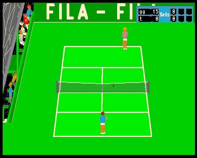 Illustration of The Tennis Game