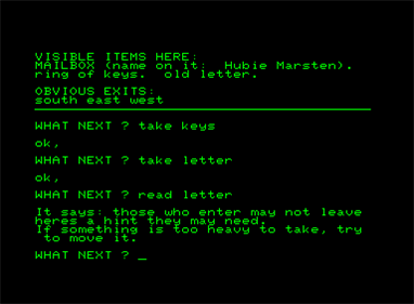 Adventure 3: Haunted Mansion - Screenshot - Gameplay (null) - 384x282