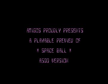 Space Ball - Screenshot - Game Title (null) - 693x535