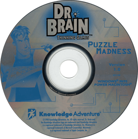 Dr. Brain Thinking Games: Puzzle Madness - Disc - 787x791