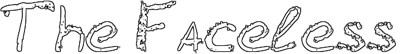 The Faceless - Clear Logo (null) - 591x81