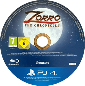 Zorro: The Chronicles - Disc (Europe) - 1087x1094