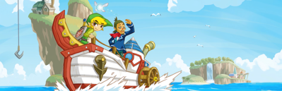 The Legend of Zelda: Phantom Hourglass: D-Pad Patch - Fanart - Background (null) - 3840x1240