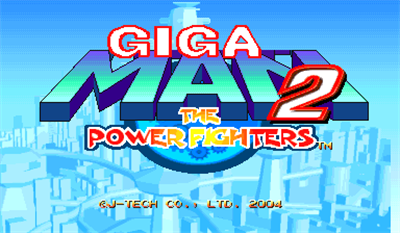 Giga Man 2: The Power Fighters - Screenshot - Game Title (null) - 384x224