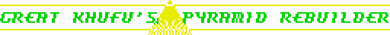Great Khufu's Pyramid Rebuilder - Clear Logo (null) - 1024x92