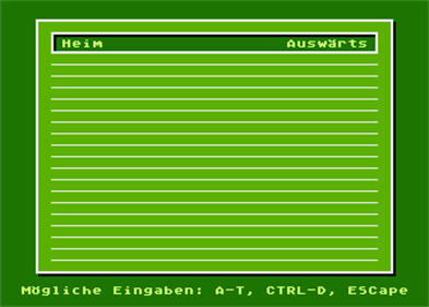 Bundesligatabellen - Screenshot - Gameplay (Germany) - 336x240