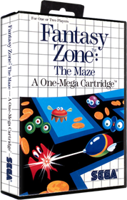 Fantasy Zone: The Maze - Box - 3D (North America) - 369x580