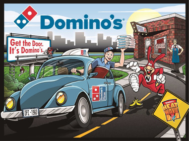 Domino’s Spectacular Pinball Adventure - Arcade - Marquee (World) - 1947x1456