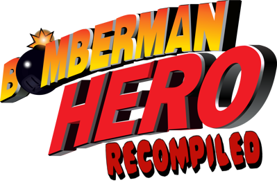 Bomberman Hero: Recompiled - Clear Logo (null) - 2459x1726