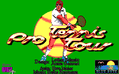 Pro Tennis Tour - Screenshot - Game Title (null) - 320x200