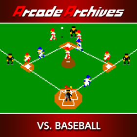 Arcade Archives VS. BASEBALL - Fanart - Box - Front (null) - 256x256