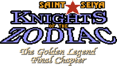 Saint Seiya: Ougon Densetsu Kanketsu Hen - Clear Logo (World) - 504x285