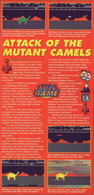 Advance of the Mega Camels - Advertisement Flyer - Front (Europe) - 341x709