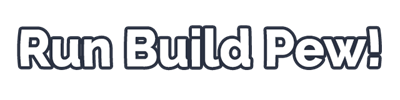 Run Build Pew! - Clear Logo (null) - 640x160
