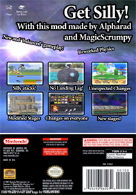 Silly Melee - Fanart - Box - Back (null) - 481x687