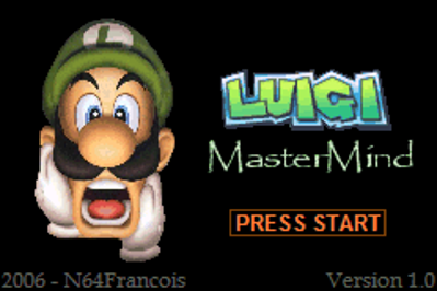 Luigi Mastermind - Screenshot - Game Title (World) - 240x160