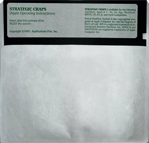 Strategic Craps - Disc (North America) - 1047x1000
