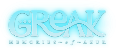 Greak: Memories of Azur - Clear Logo (null) - 2735x1162